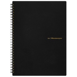 Maruman N104JP Nemosine 20th Anniversary Ring Notebook, Dot Ruled, B5, Black