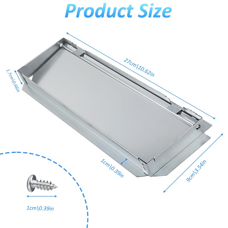 WB06X10436 Microwave Vent kit Vent Damper Replacement for GE Microwaves