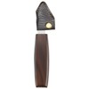 QWORK Woodworking Scribing Tool with Protective Leather Cover, Precision Double-Bevel