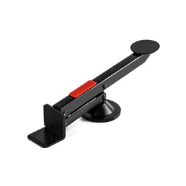 QWORK Elevador de puerta y tablero de tipo giratorio, herramienta de instalación de elevador de puerta, negro