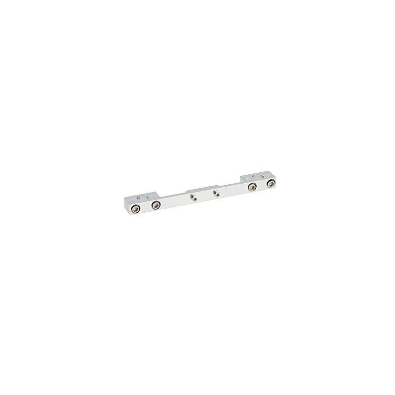 Luggage Rack License Plate Holder Silver for Simson S50 S51