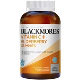 Blackmores Vitamin C + Elderberry Gummies 120 pack