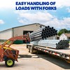 Skid Steer Mount Plate, 3/8" Thick Skid Steer Plate Attachment,