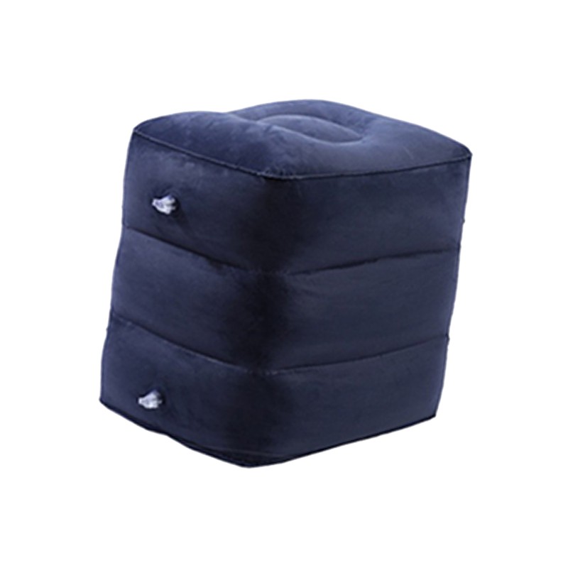 7pcs Inflatable Travel Foot Rest Pillow Height Adjustable 3 Layers
