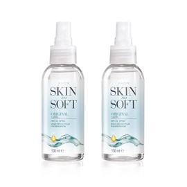 AVON SKIN SO SOFT Original Dry Oil Spray 5 Fl.oz (Two Pack)
