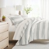 LINENS & HUTCH Bedding Bundle, Patterned Microfiber Comforter Set and