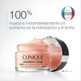Clinique Set de Regalo Hidratación Héroes | Hidratante Moisture Surge 100H | Mascarilla Nocturna Moisture Surge | Tratamiento Labial | Hidratante + Brillo | Incluye 3 Piezas de Tamaño de Viaje
