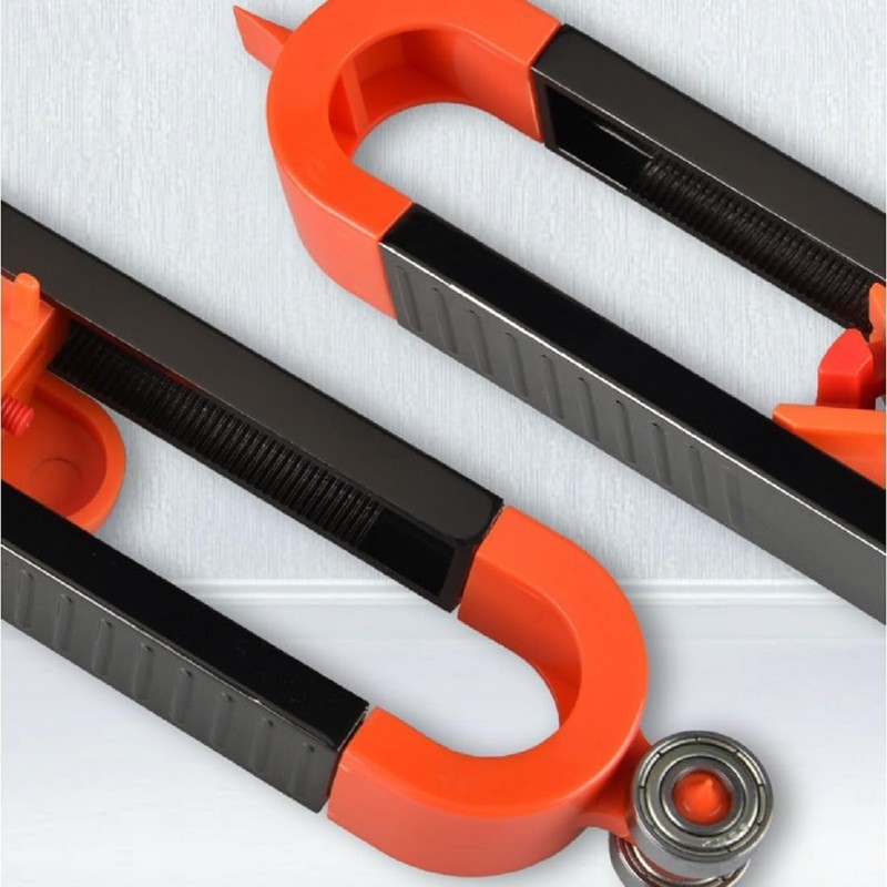 WADY 1PCS Precise Contour Gauge with Pencil Slot Profile Tool