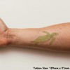'Sea Turtle' Temporary Tattoo - Water Resistant, Skin-Safe, Non-Toxic Transfer