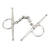 135mm Stainless Steel Horse Mouth Bit Full Cheek Snaffle Bit