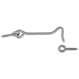 National Hardware N226-373 V2000 Hooks and Eye in Zinc plated,4 Inch