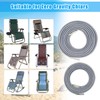 Ostlttyn Zero Gravity Chair Replacement Cord, 4 Pcs Durable Bungee