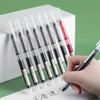 Zoeyirou Gel Pens, 12 Pcs 0.5mm Black Gel Ink Pens