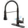 HOIGY Oil Rubbed Bronze Kitchen Faucet 3 Hole or 1