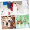 Gatuida 4sets Glue Dispenser Bottles Squeeze Dropper 50ml for Needle