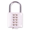 Push-Button Zacker Lock Padlock (XB40) 2ea
