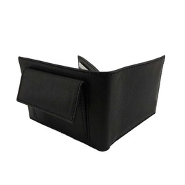 PIEL CABRERA National Police (CNP) Wallet Model 810 with Flag, black