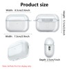 Lemxiee Transparent TPU Case for AirPods Pro 3 Case