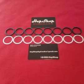 n/a LOWRIDER HYDRAULICS CYLINDER RESEAL KIT 8 rubber o rings 8 split rings