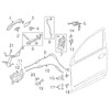Power Door Lock Actuator with Latch Aeembly, Fits for 2017-2022