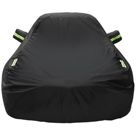 Abdeck Car Cover Compatible with Dodge Challenger 2008-2023 Coupe, Challenger R/T, SRT Hellcat, SXT, GT Car Cover Waterproof All Weather Outdoor Full Car Covers Rain Snow Dust Protection