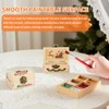 2 Pcs Unfinished Wooden Treasure Box for DIY Crafts (2*Small)