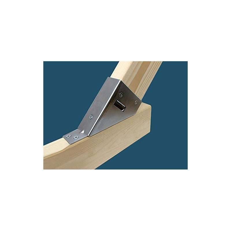 fort FRT-045 Black Painted 2X4 Hardware Corner C3-BK Quantity: 1