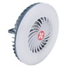Portable Camping Fan Light LED with Magnet Hook USB Charging