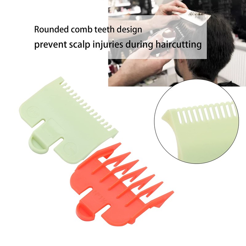 Hair Clipper Guide Combs, Clipper Guards Cutting Guides Easy Buckle
