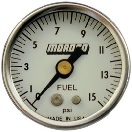 Moroso 65374 Fuel Pressure Gauge