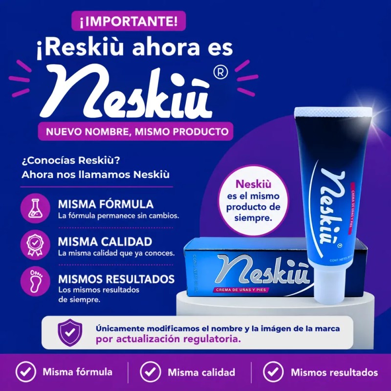 Kit De 2 Cremas Reskiu Para Uñas De Manos Y