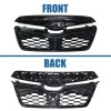 toptier_autoparts Front Grill Replace for 2019-21 Subaru Forester Gloss Black