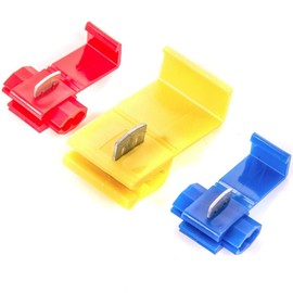 KafTon Assorted 25x Red Blue Yellow Wire Connectors Quick Splice Terminals Crimp Electrical