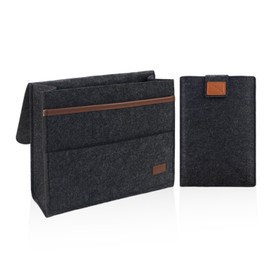 USHXVG 1 Book Accessory Holder, 1 Computer Laptop Cover, Armchair Organizer, Felt Stand, Bedside Storage Bag, Sofa, Bedside Storage Bag, Felt Bag for Storage, Bunk Bed Frame, Tv Controller Bracket