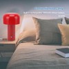 LED Desk Lamp Mushroom Design USB Charging 3 Color Temperature