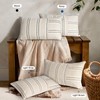 AELS 12x20 Decorative Farmhouse Linen Throw Pillow Covers, Boho Rectangle