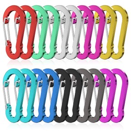 20pcs Mini Carabiner Key Ring Clips Key Clip, Small Carabiner Clips Keyring Clip Carabiner Keyring Carabiners, Carabiner Clip Small Carabiner Keyring Clips, Key Carabiner Mini Carabiner Clip