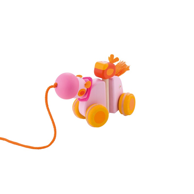 Sevi Pull Along Hippo Infant Toy