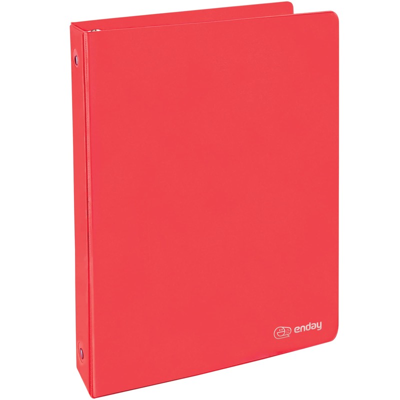 1 Inch 3 Ring Binder 1” Binder Red Clear View
