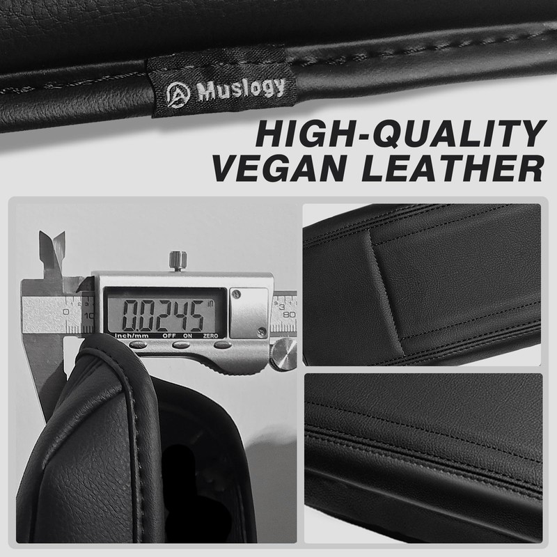 Muslogy Center Console Armrest Cover Compatible with Toyota RAV4 2013-2018