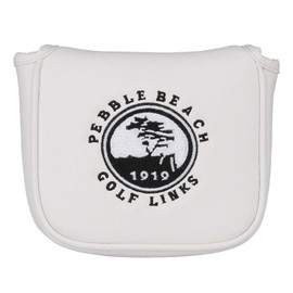 Golf Headcover Putter Cover Magnetic Odyssey Small Fit Center Shaft US Stab Tree (Center Shaft Square White)