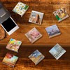 Chunful 12 Pack Clear Acrylic Self Standing Photo Frames Small