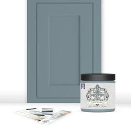 ALL-IN-ONE Paint, Durable cabinet and furniture paint. Built in primer and top coat, no sanding needed. Includes our 30 featured color card - Irish Garden, 8oz Sample