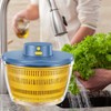 Electric Salad Spinner, 4L Lettuce Spinner Large Capacity USB Chargeble