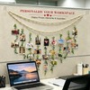 Fernlandia Boho Photo Display with Clips, 20-Clip Hanging Greenery Decor