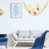 Ciieeo Fishing Net Decorative Wall Hanging Nautical Theme for Beach
