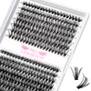 280 Pcs Individual Lashes Cluster Lashes 30D+40D D Curl 9-15Mix
