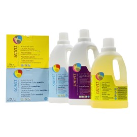 Sonett Organic Laundry Powder Color Sensitive for Sensitive Skin For People With Allergies 42 oz (Pack of 4)