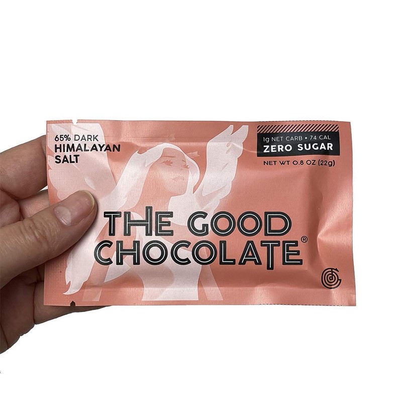 The Good Chocolate - Himalayan Salt Keto Chocolate Mini Bars,