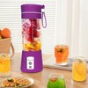 Portable Blender ABS 380ml Rechargeable Mini Juicer Cup Handheld Fruit